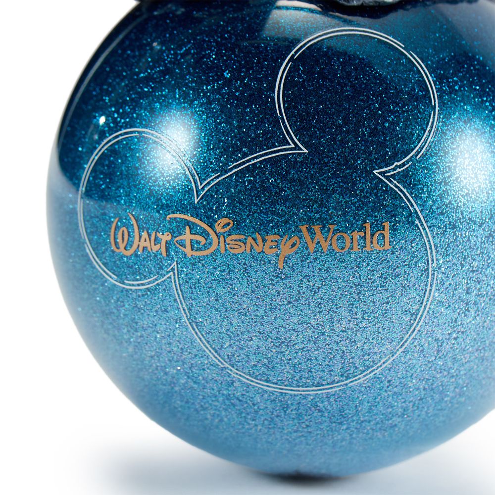 Cinderella Castle Glass Ball Ornament