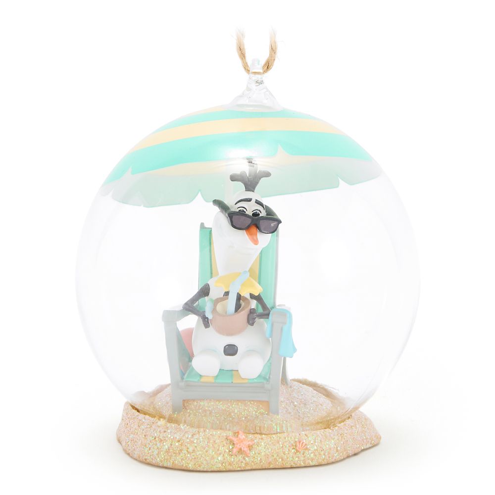 Olaf Glass Ball Ornament &ndash;&nbsp;Frozen
