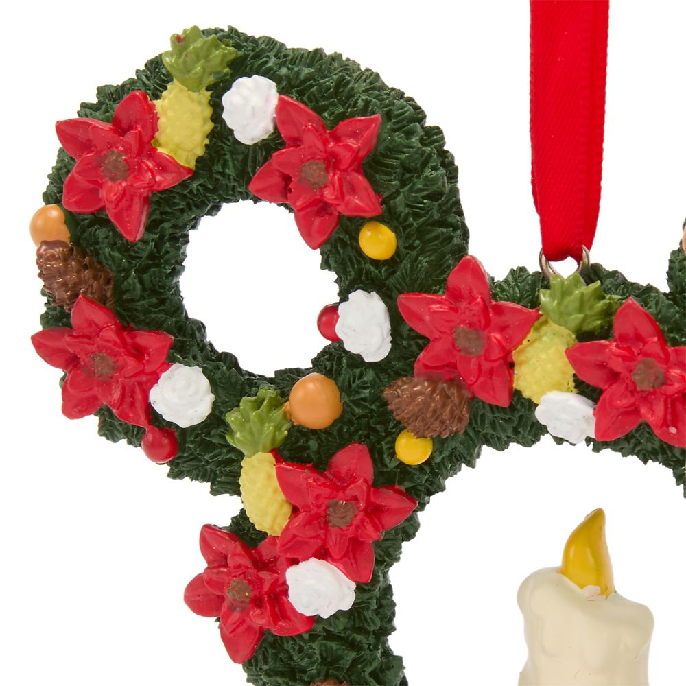 Mickey Mouse Icon Holiday Wreath Ornament