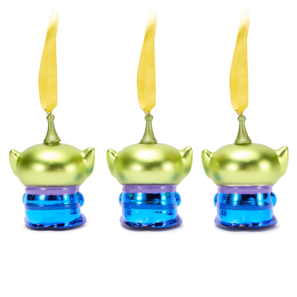 Toy Story Alien Glass Ornament Set