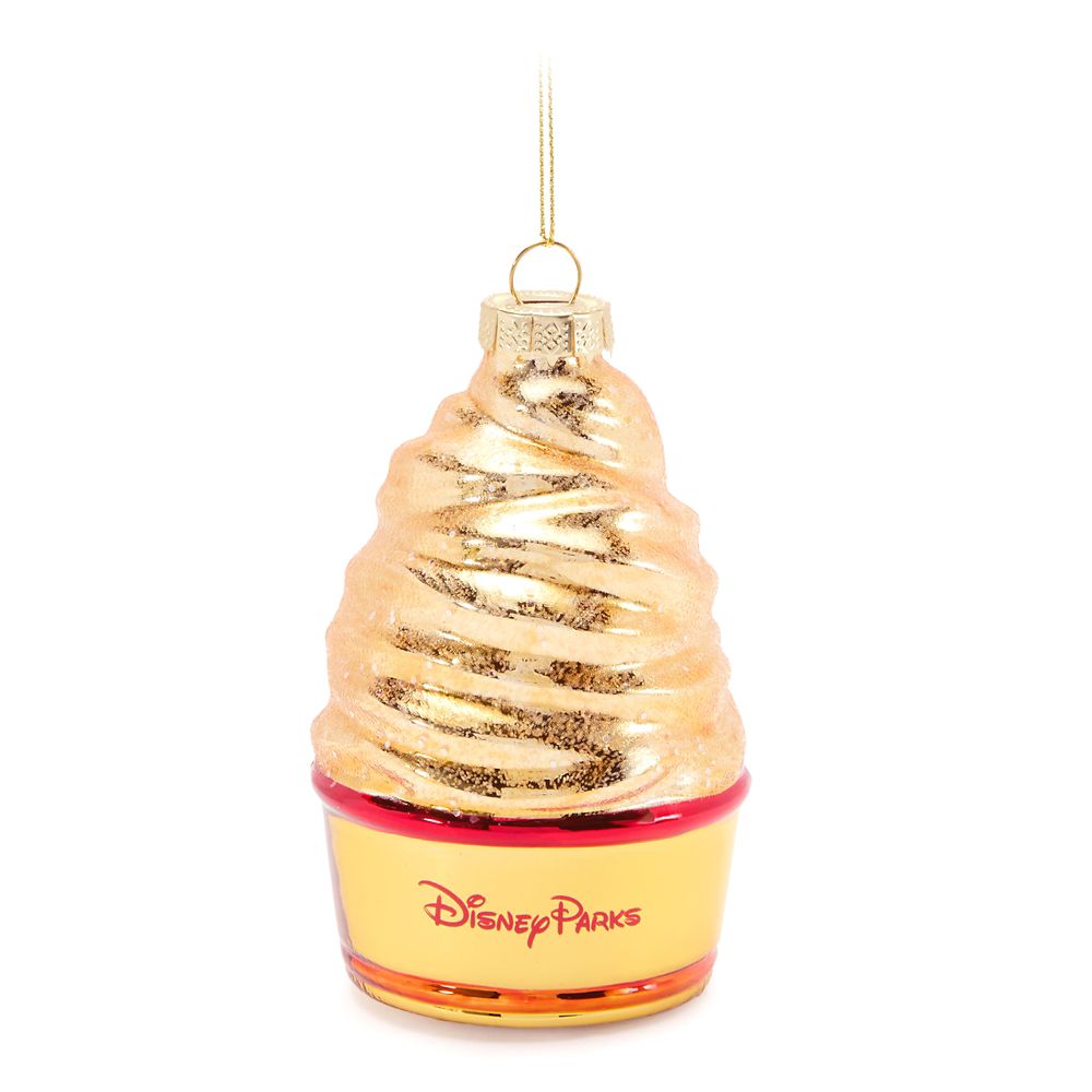 Pineapple Swirl Glass Ornament &ndash; Disney Parks