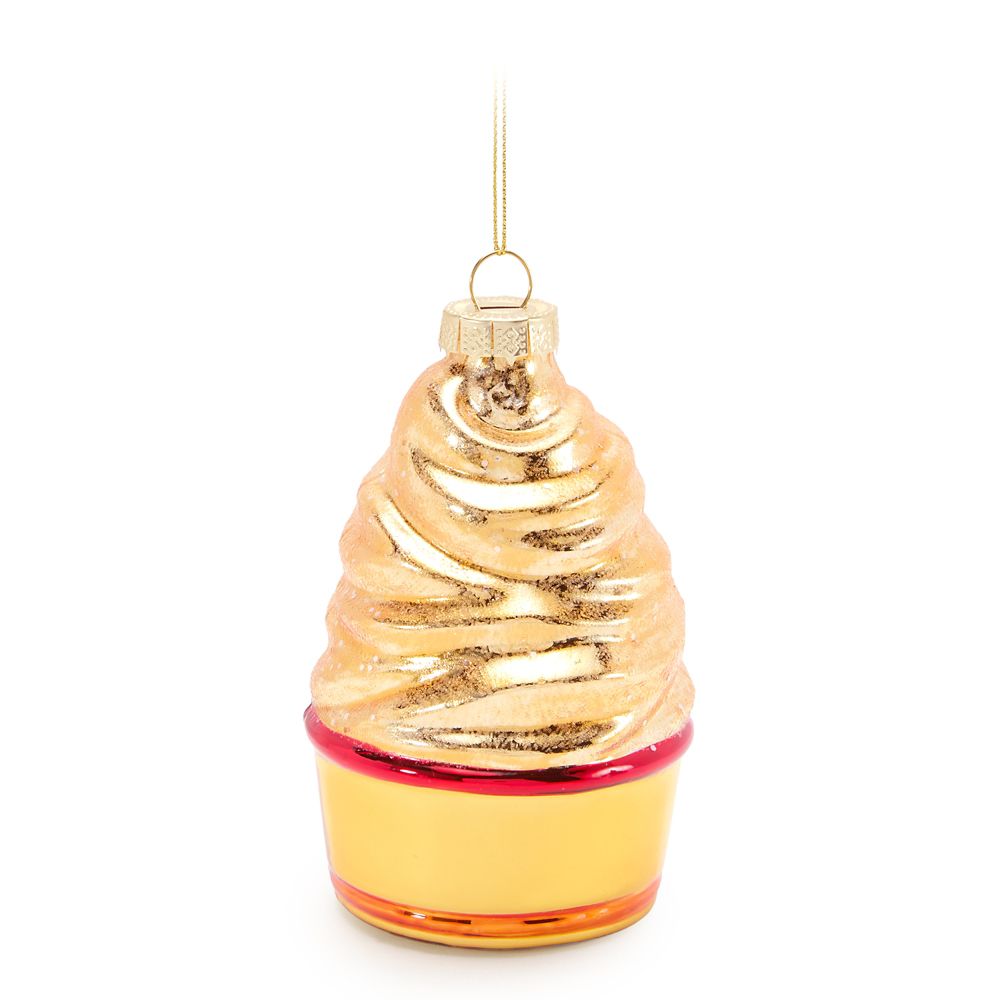 Pineapple Swirl Glass Ornament &ndash; Disney Parks