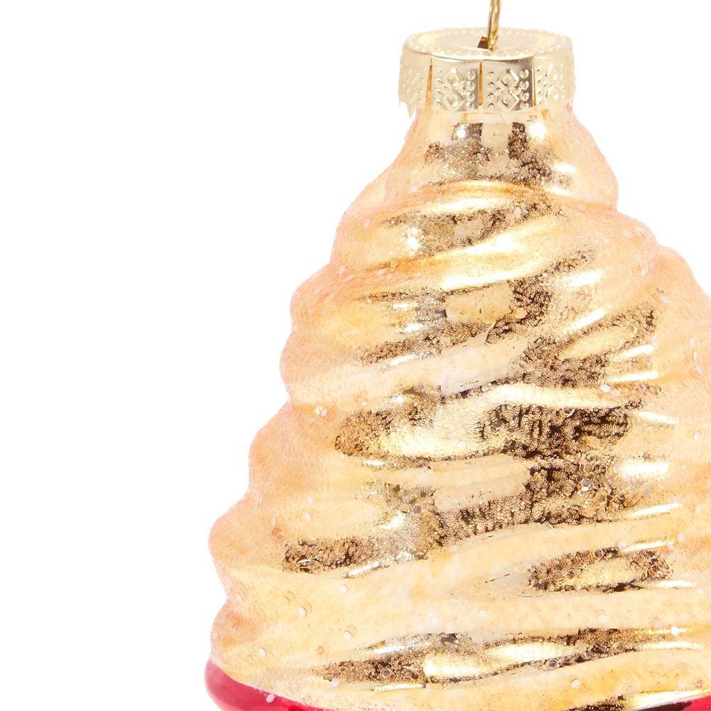 Pineapple Swirl Glass Ornament &ndash; Disney Parks