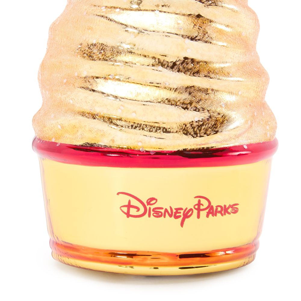 Pineapple Swirl Glass Ornament &ndash; Disney Parks