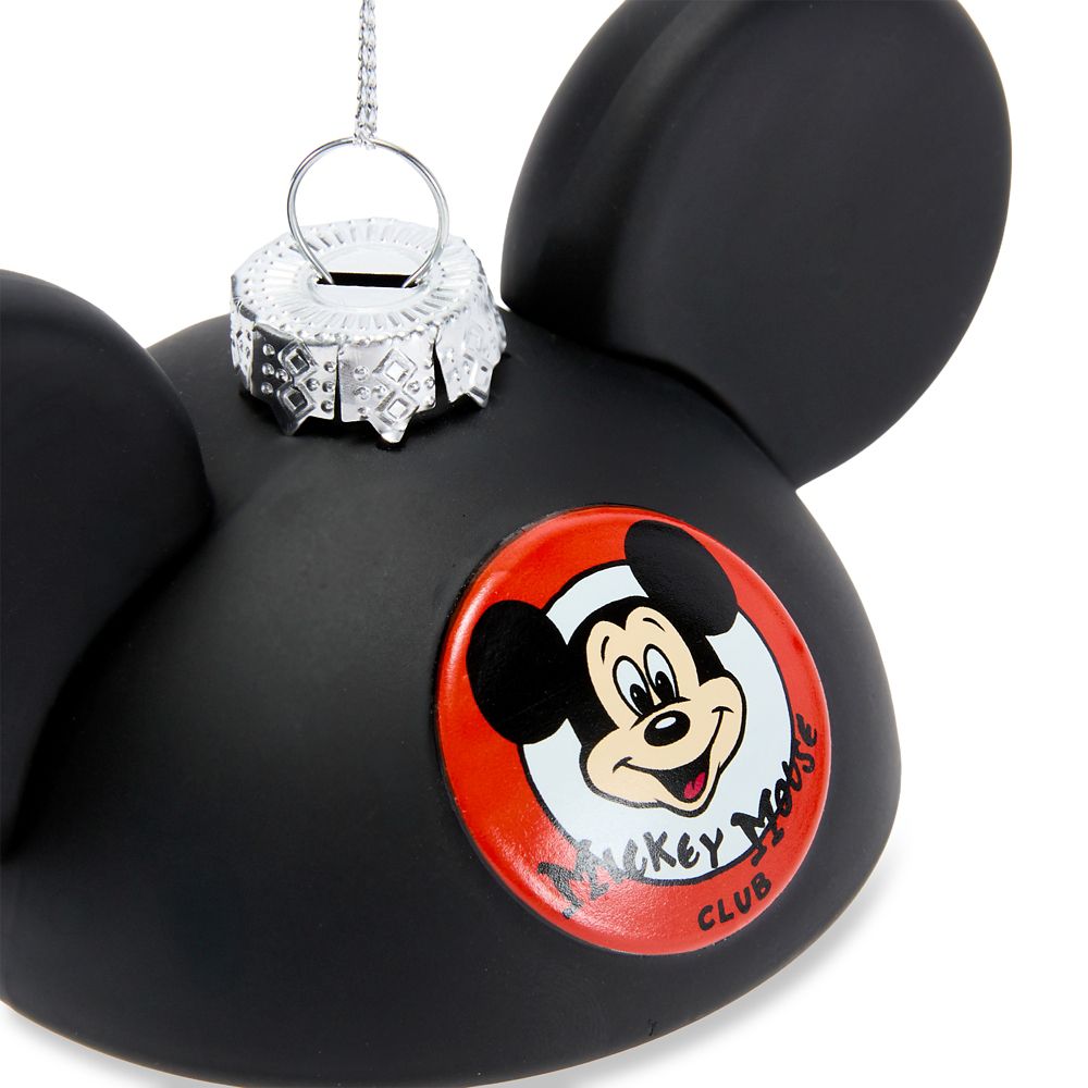 Mouseketeer Ear Hat Glass Ornament &ndash; The Mickey Mouse Club