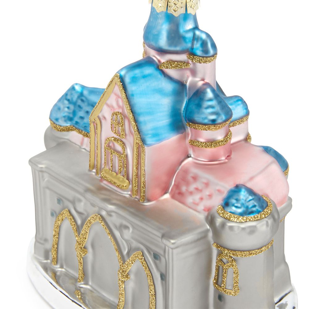Sleeping Beauty Castle Glass Ornament &ndash; Disneyland