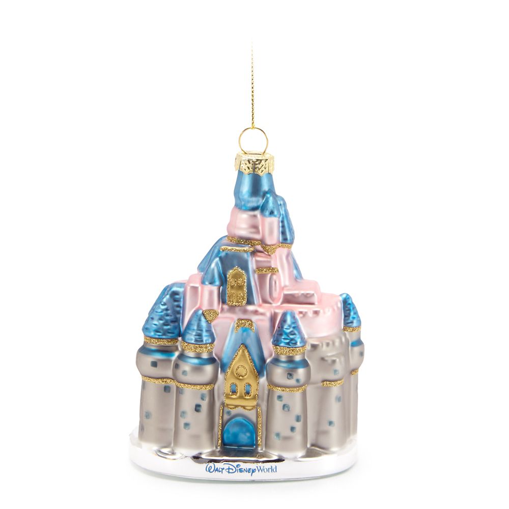 Cinderella Castle Glass Ornament &ndash; Walt Disney World