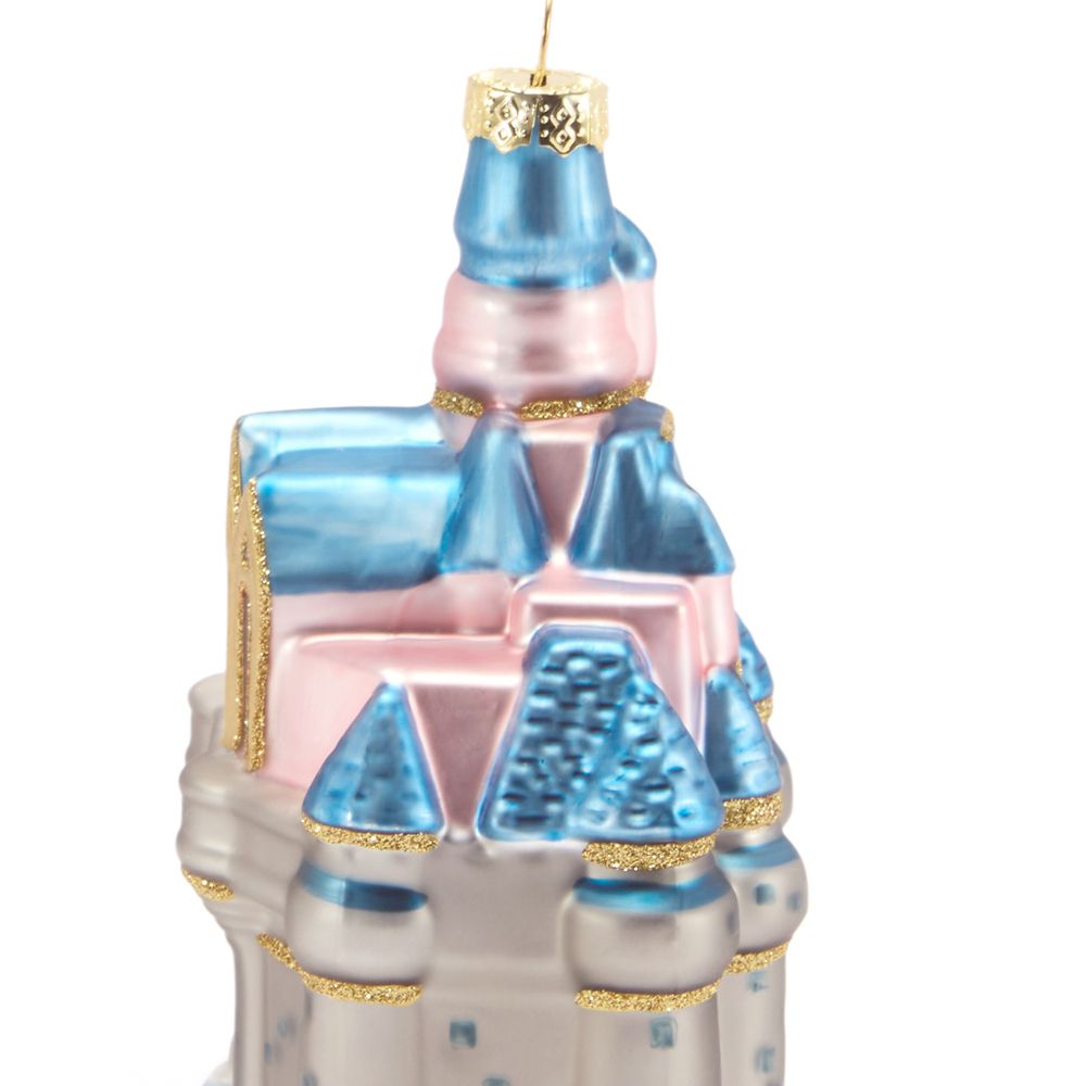 Cinderella Castle Glass Ornament &ndash; Walt Disney World