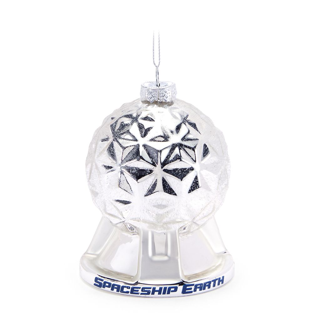 Spaceship Earth Glass Ornament &ndash; EPCOT