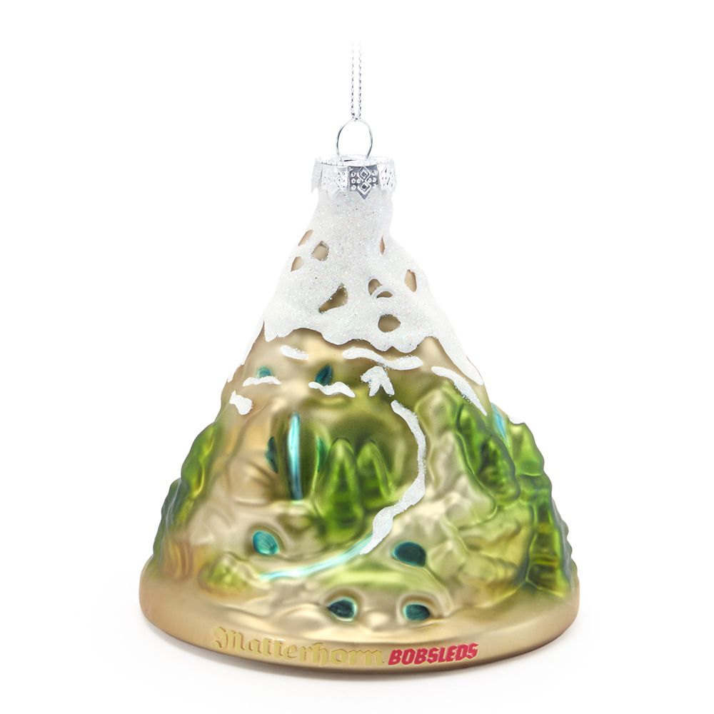 Matterhorn Bobsleds Glass Ornament &ndash; Disneyland
