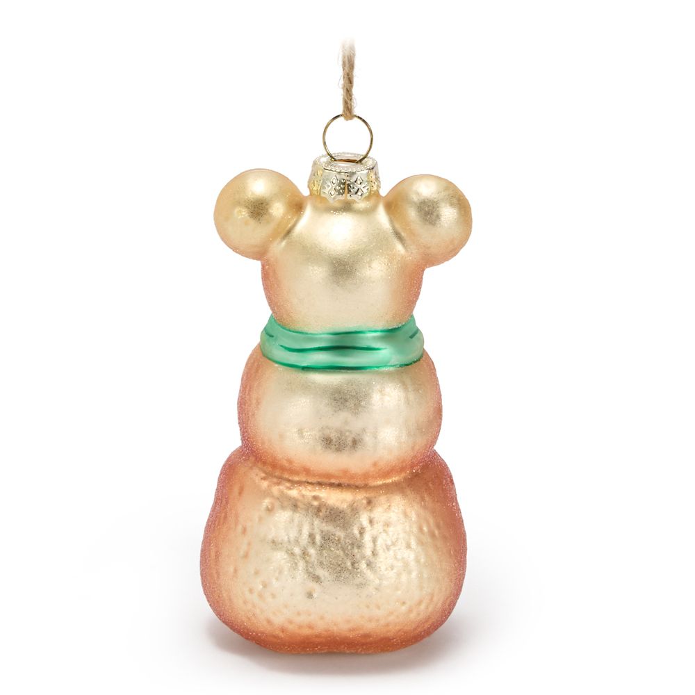 Mickey Mouse Sandman Glass Ornament