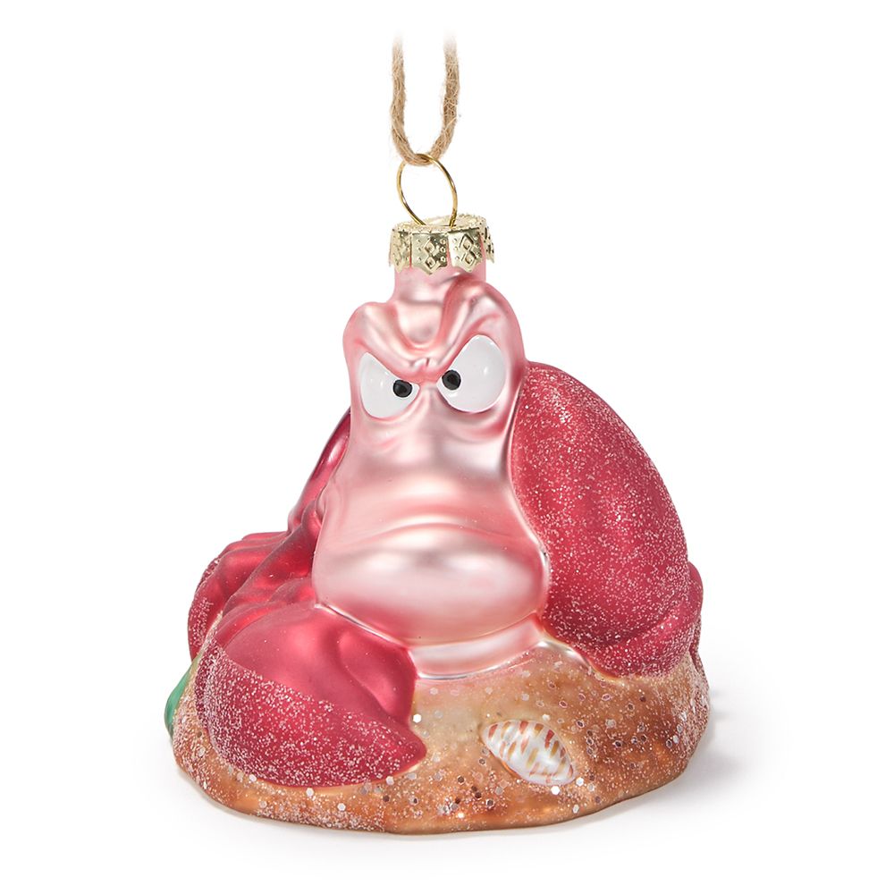Sebastian Glass Ornament &ndash; The Little Mermaid