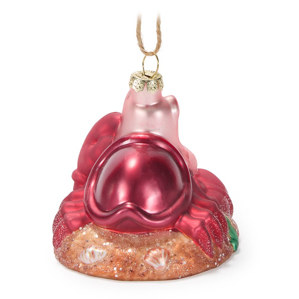 Sebastian Glass Ornament &ndash; The Little Mermaid