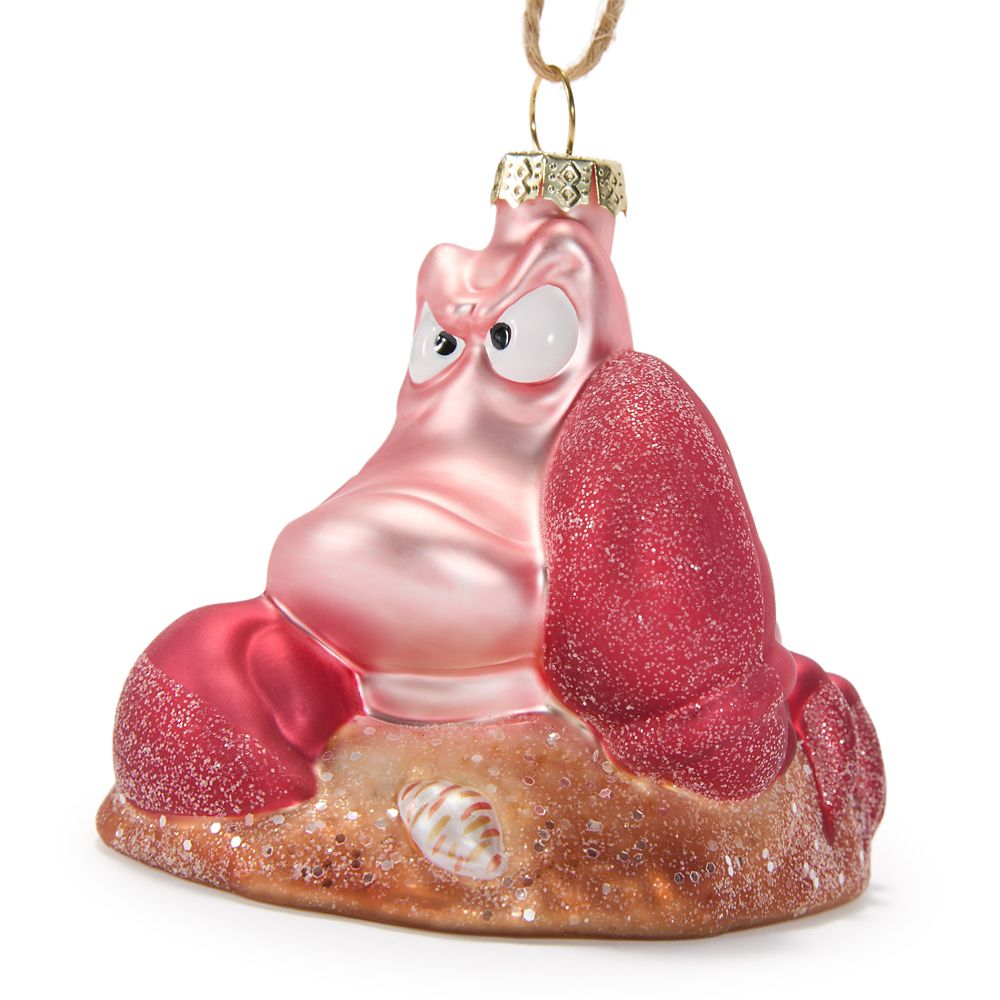Sebastian Glass Ornament &ndash; The Little Mermaid