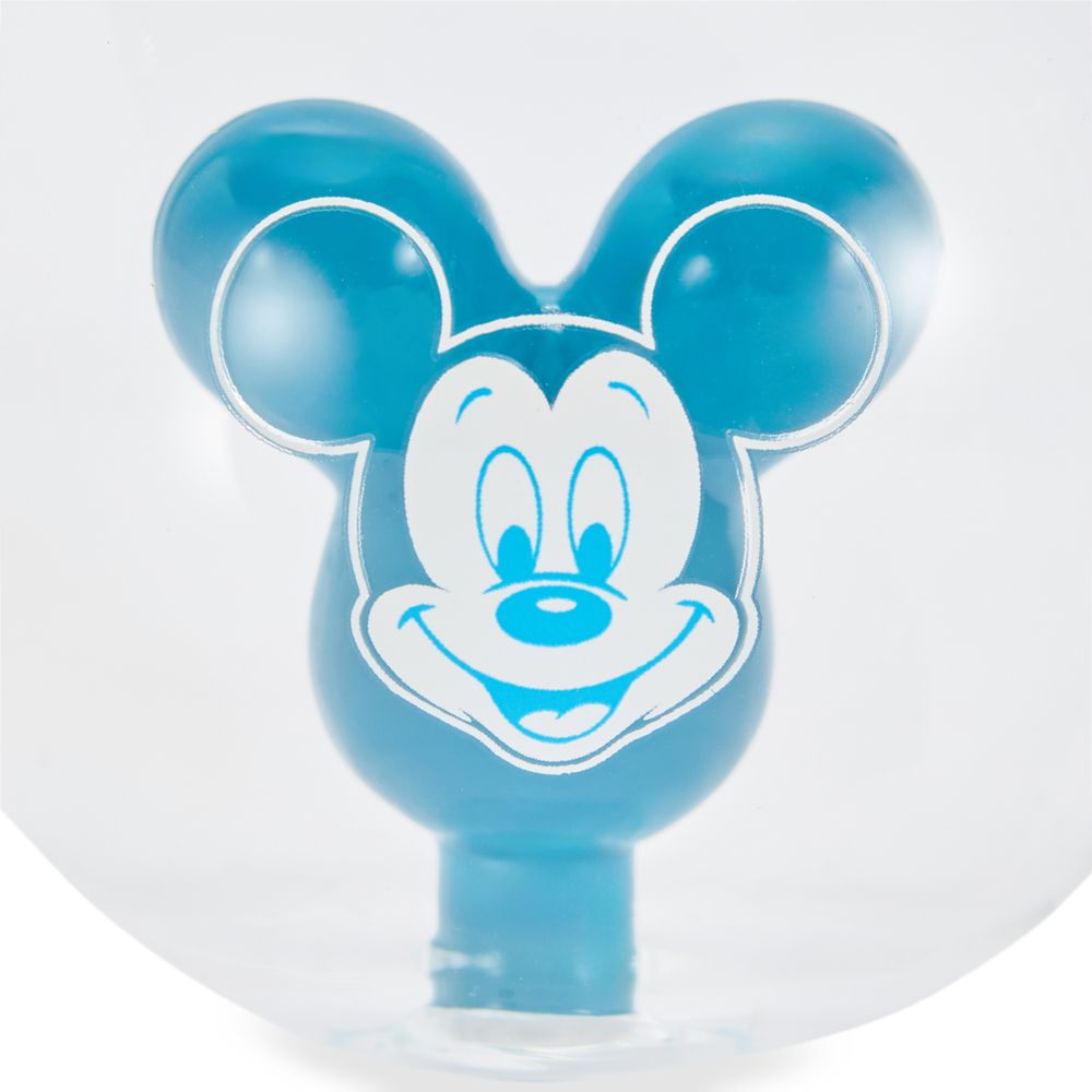 Mickey Mouse Balloon Glass Ball Ornament