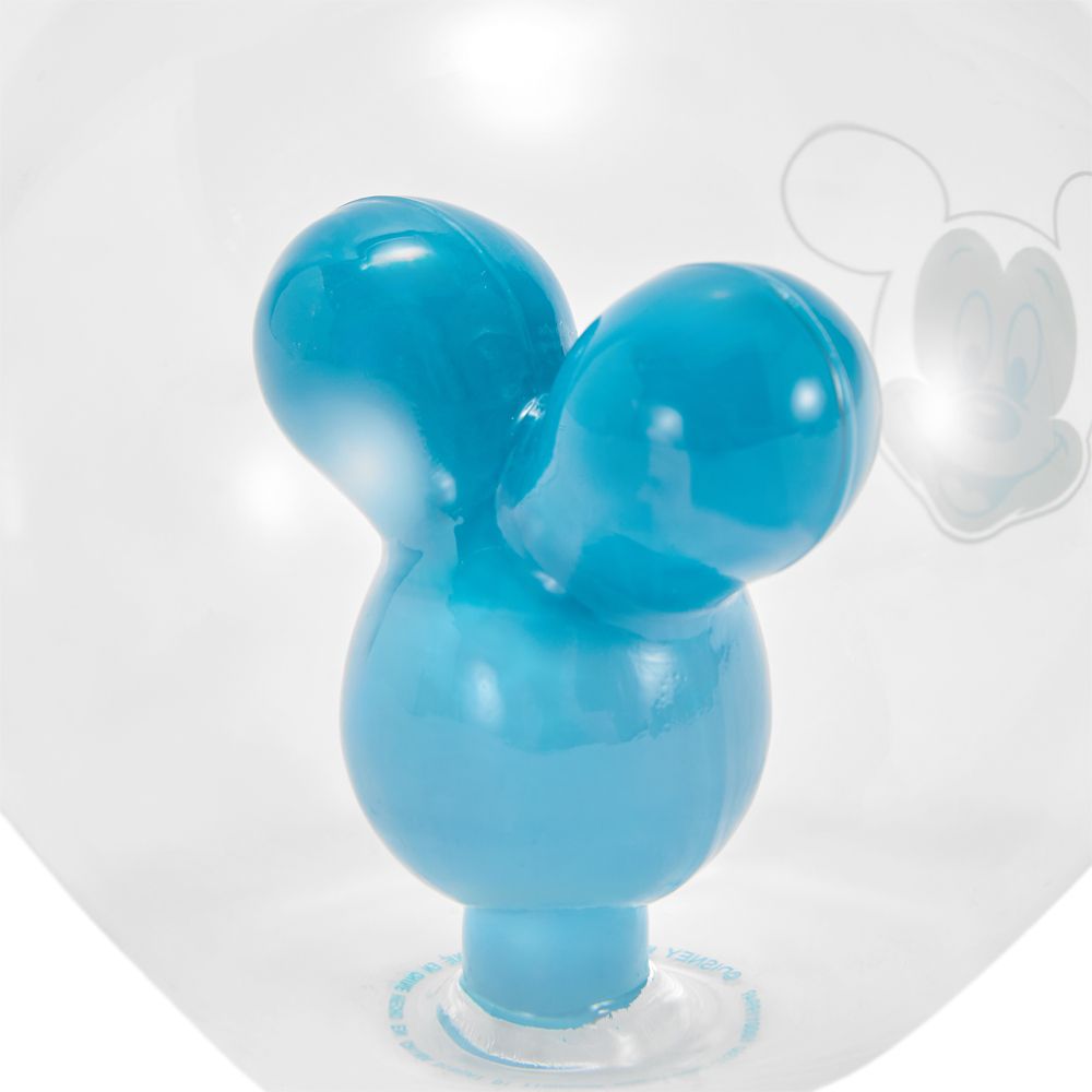 Mickey Mouse Balloon Glass Ball Ornament