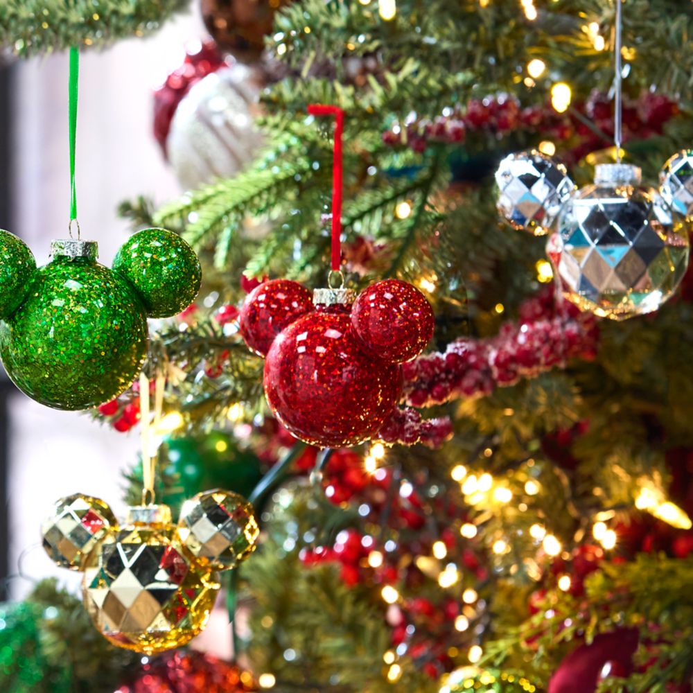 Mickey Mouse Icon Ornament Set