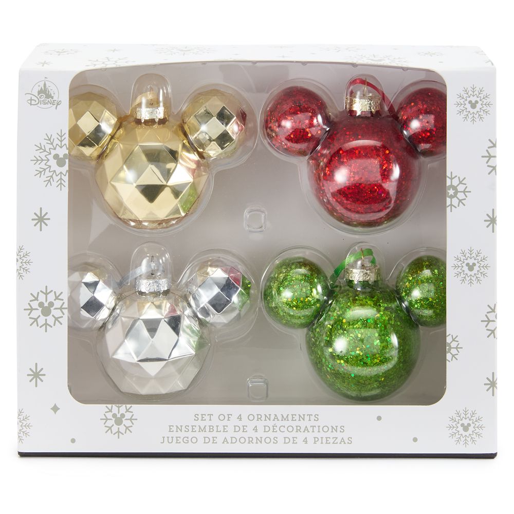 Mickey Mouse Icon Ornament Set