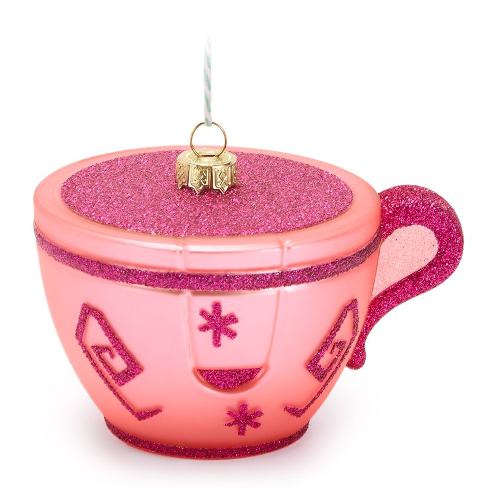 Teacup Glass Ornament &ndash; Mad Tea Party &ndash; Alice in Wonderland