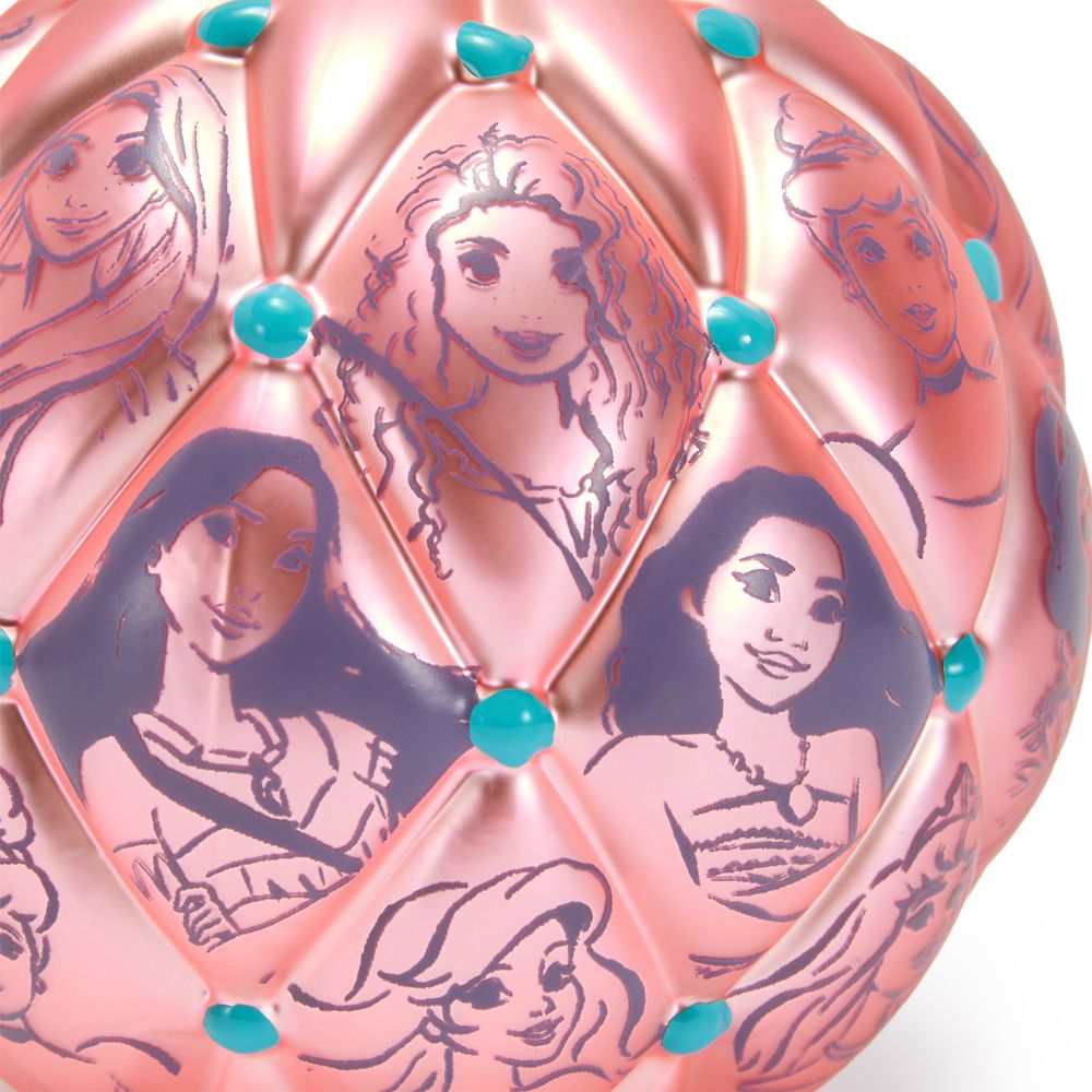 Disney Princess Glass Ball Ornament