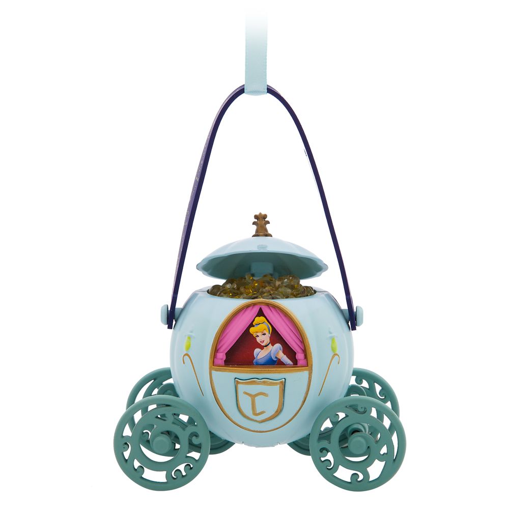 Pumpkin Coach Light-Up Popcorn Bucket Ornament – Cinderella