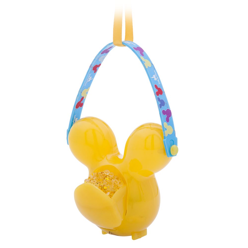 Mickey Mouse Balloon Light-Up Popcorn Bucket Ornament