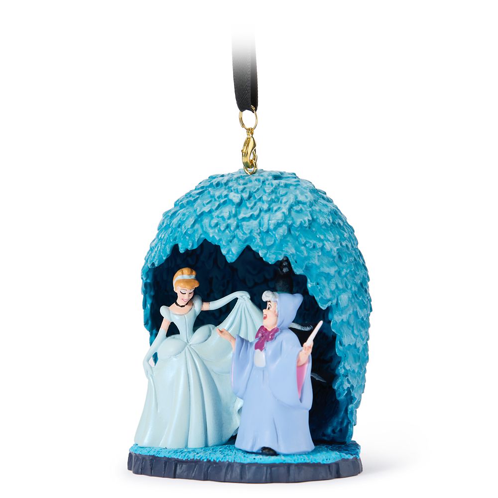 Cinderella and Fairy Godmother Sketchbook Ornament