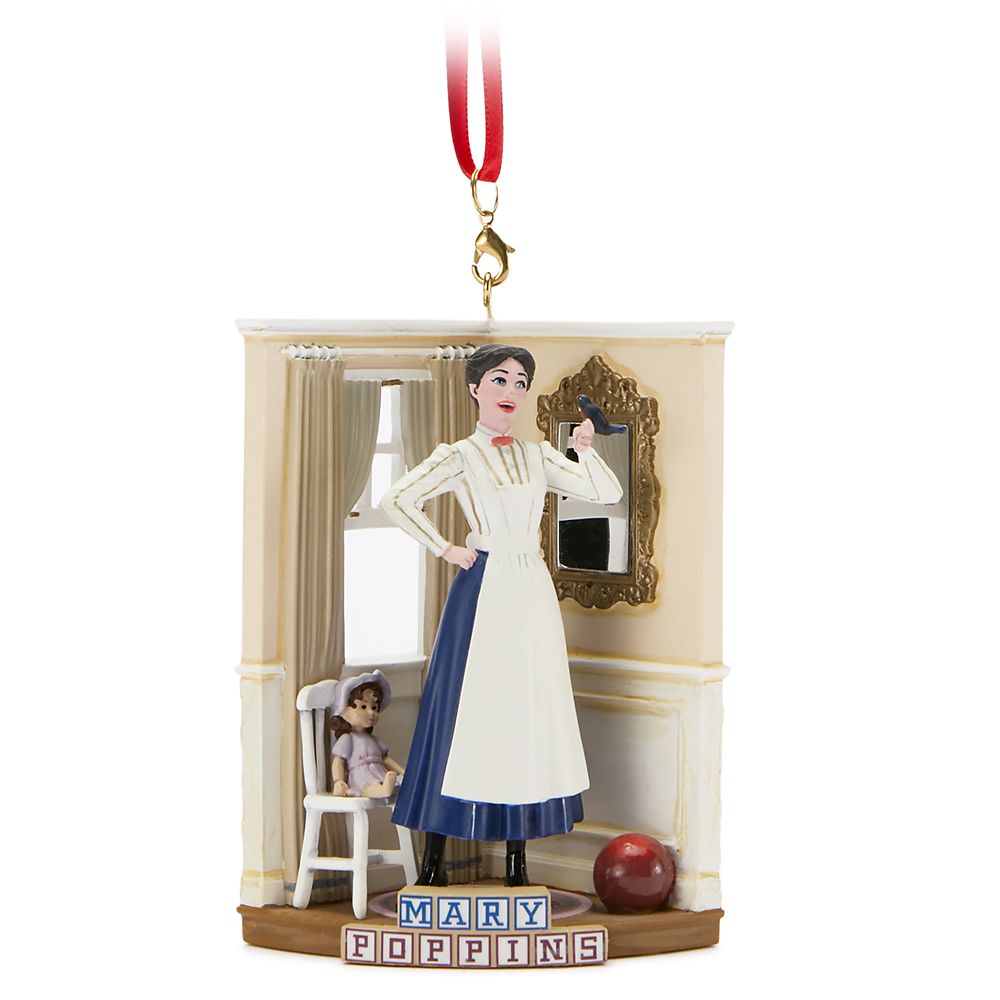 Disney US公式商品メリーポピンズ Mary Poppins オーナメント Amazon.com: Disney Mary Poppins and Bert Singing Living