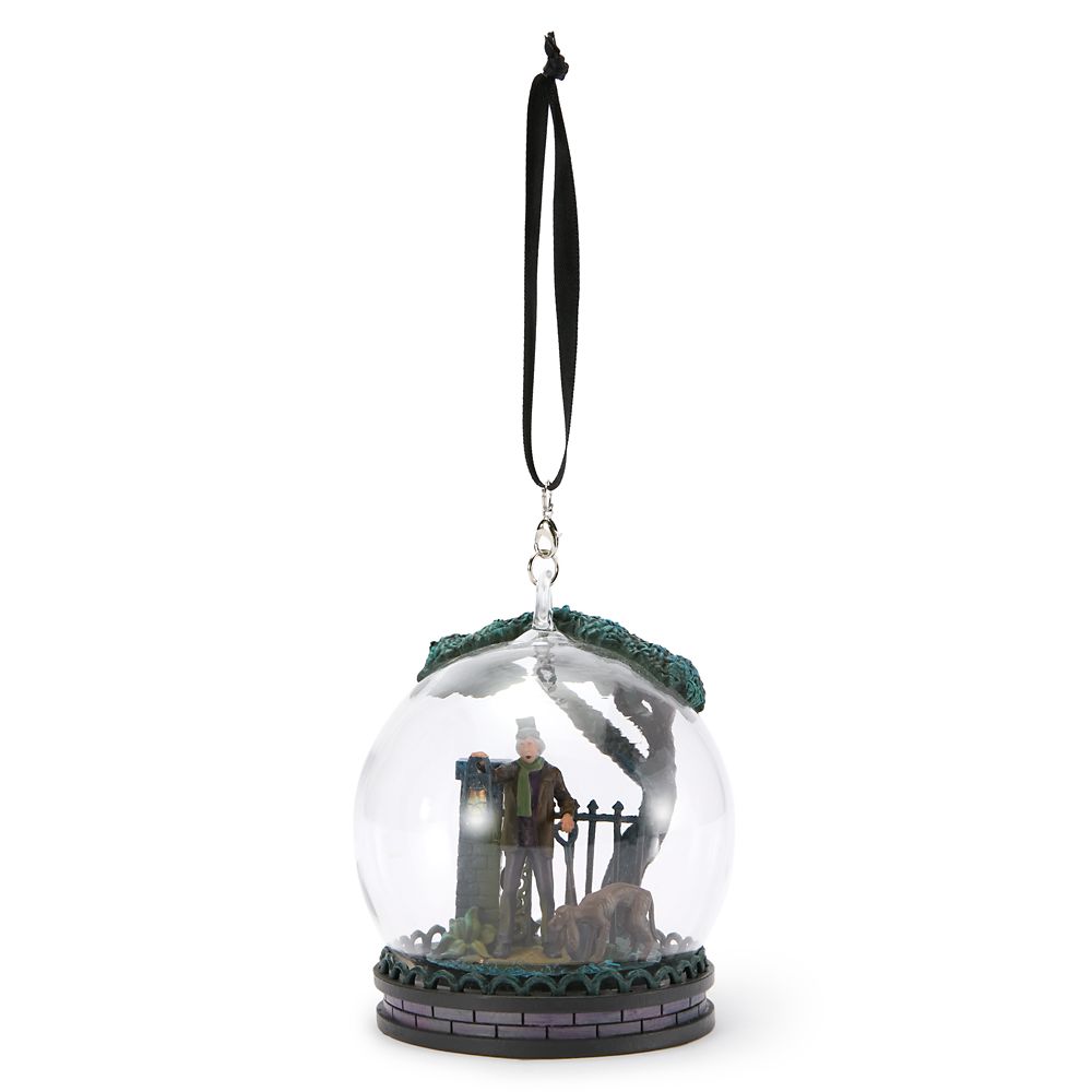 Caretaker and Dog Light Up Living Magic Sketchbook Ornament – The Haunted Mansion