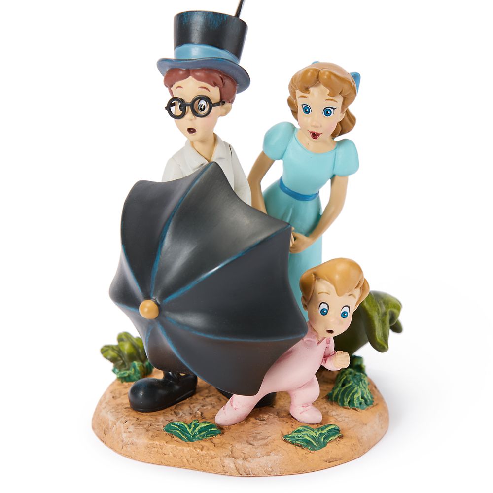 Wendy, John, and Michael Darling Sketchbook Ornament &ndash; Peter Pan