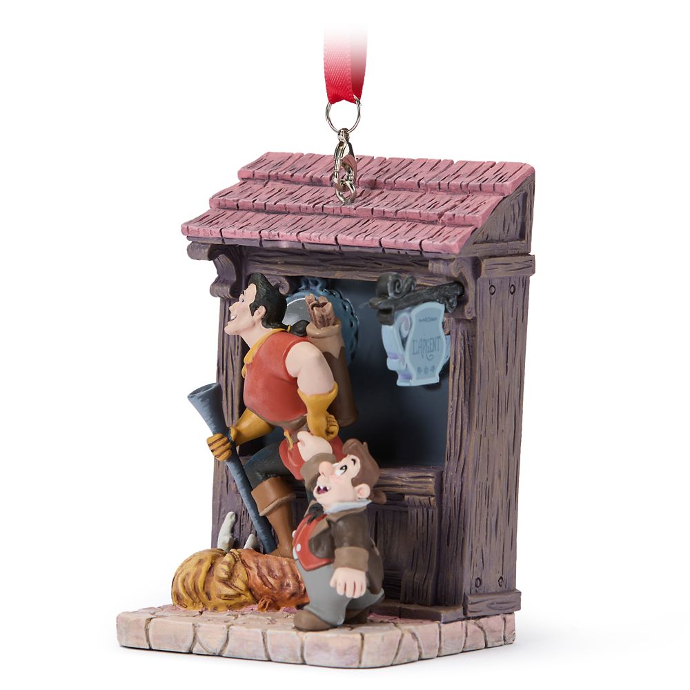 Gaston and LeFou Sketchbook Ornament &ndash; Beauty and the Beast