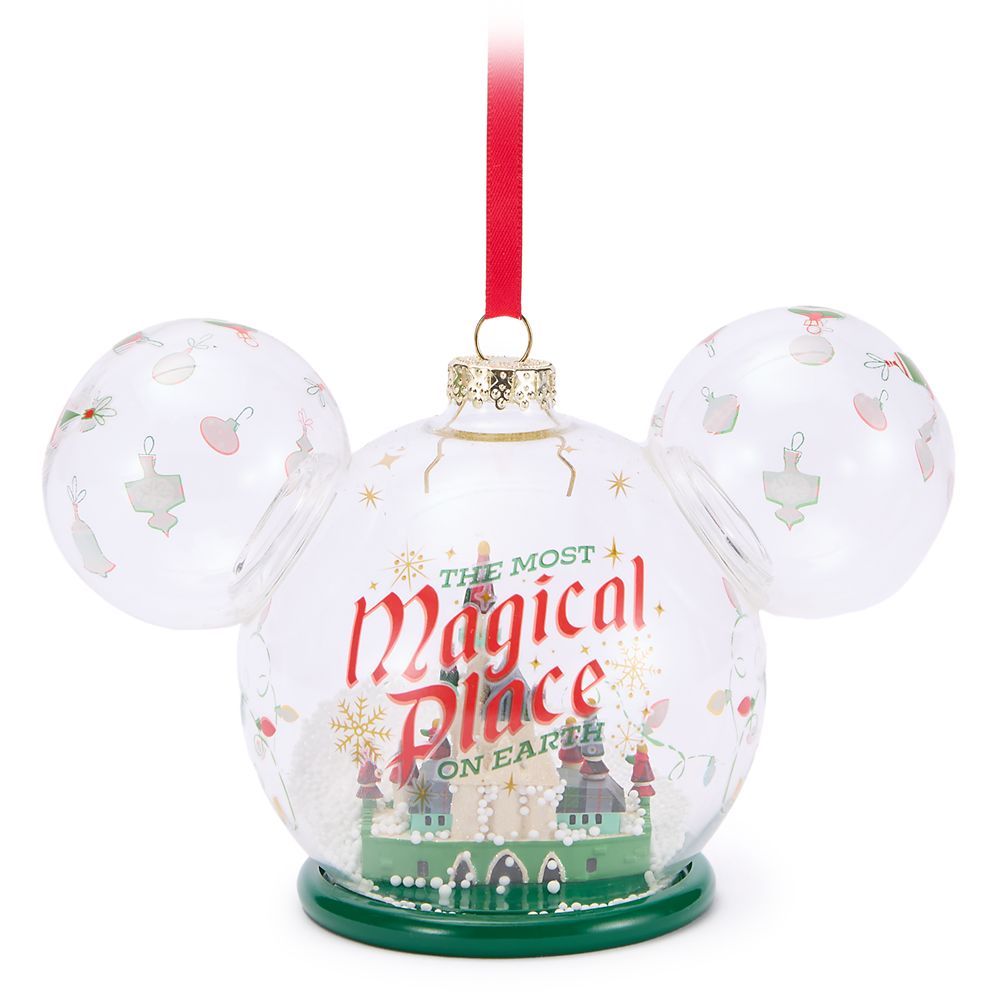 Mickey Mouse Icon ''The Most Magical Place on Earth'' Ornament
