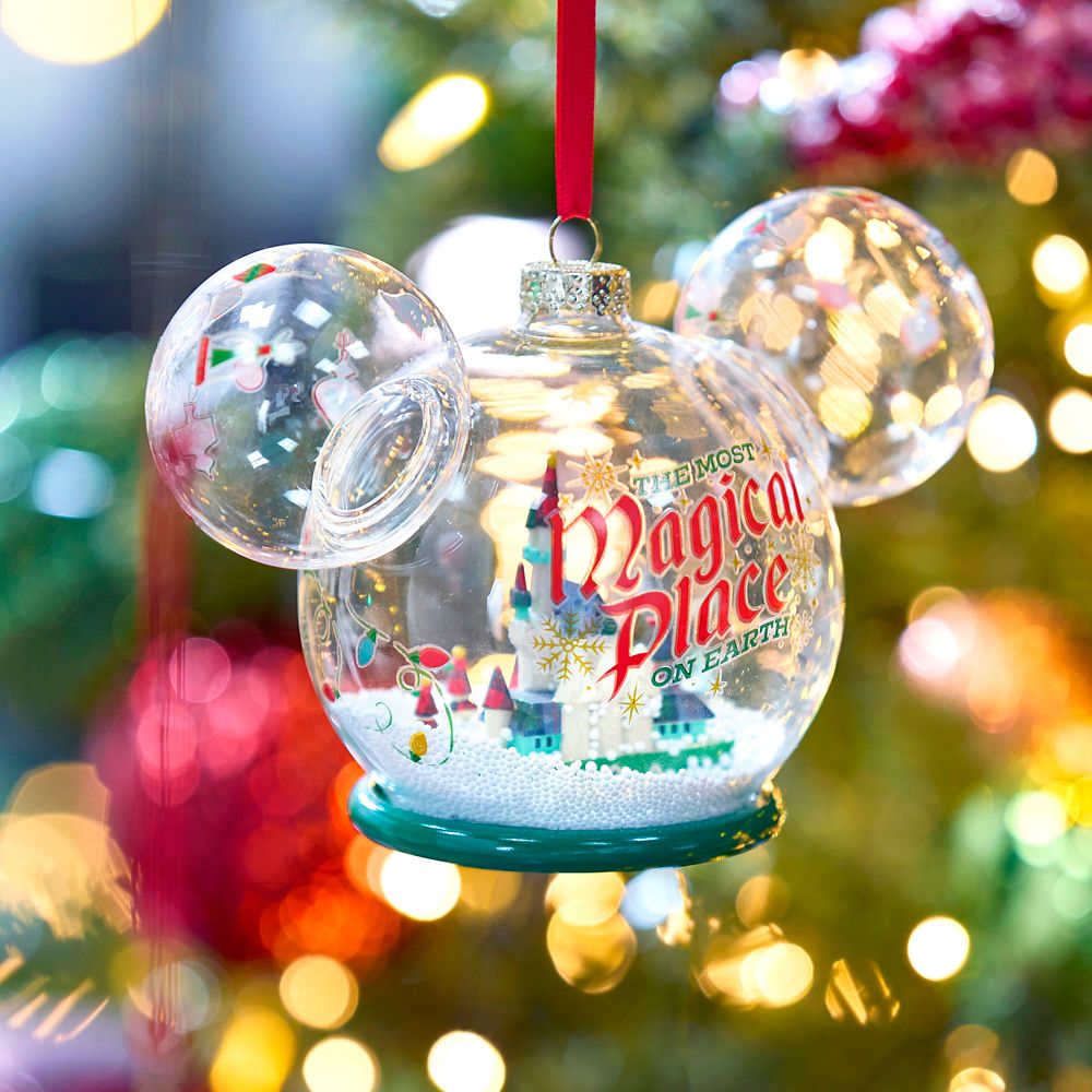 Mickey Mouse Icon ''The Most Magical Place on Earth'' Ornament