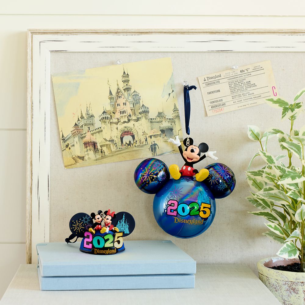 Mickey Mouse and Friends Light-Up Ear Hat Ornament - Disneyland 2025