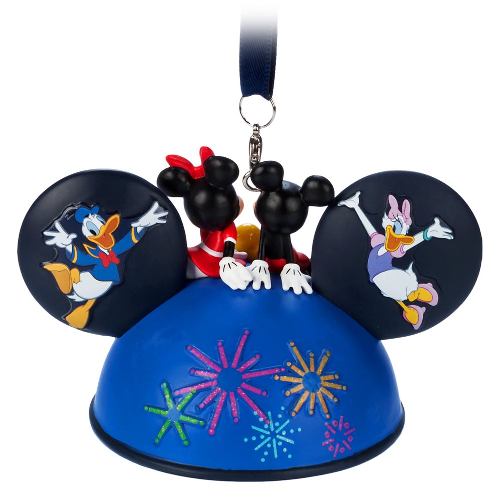Mickey Mouse and Friends Light-Up Ear Hat Ornament - Disneyland 2025
