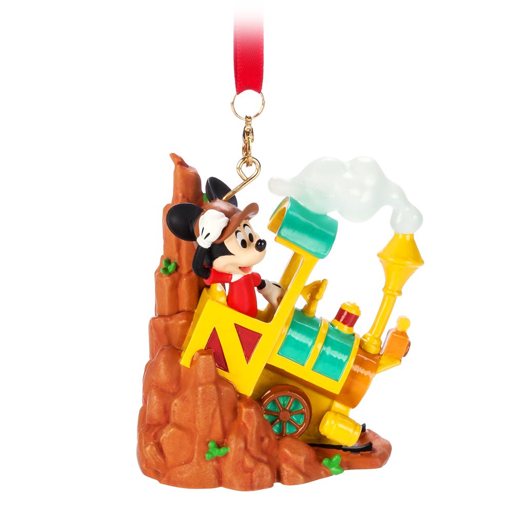 Mickey Mouse Ornament - Big Thunder Mountain Railroad