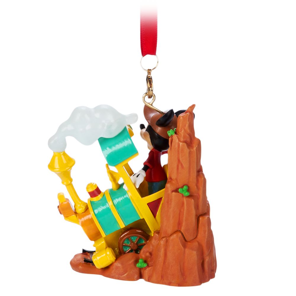 Mickey Mouse Ornament - Big Thunder Mountain Railroad