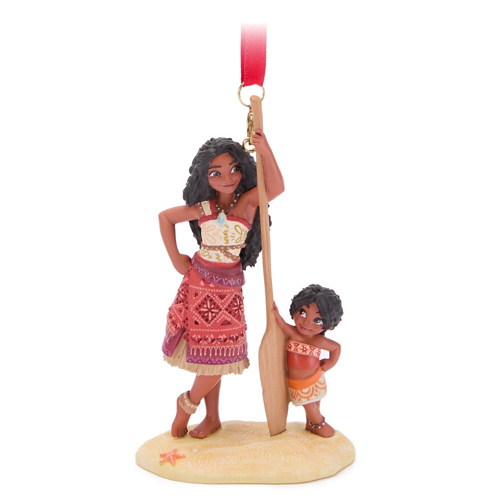 Moana and Simea Sketchbook Ornament