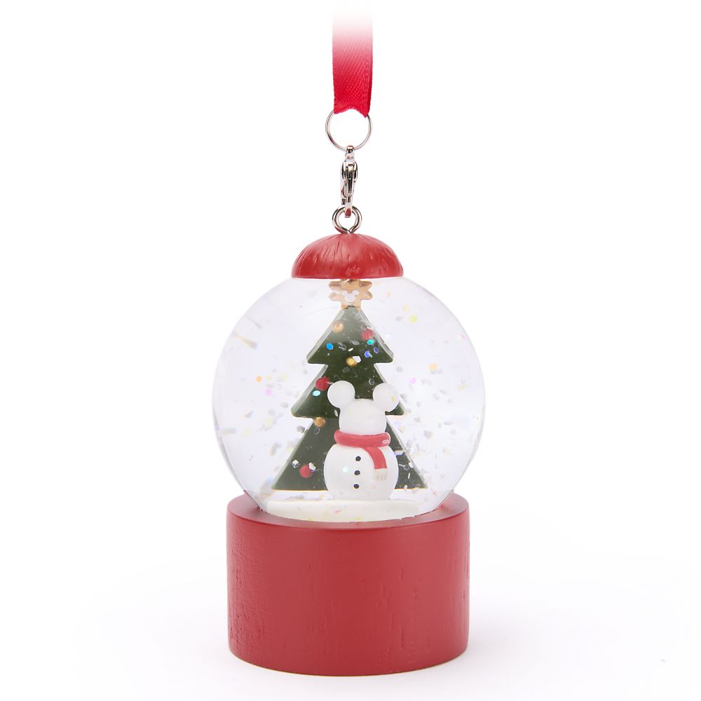 Mickey Mouse Holiday Snowglobe Ornament Official shopDisney