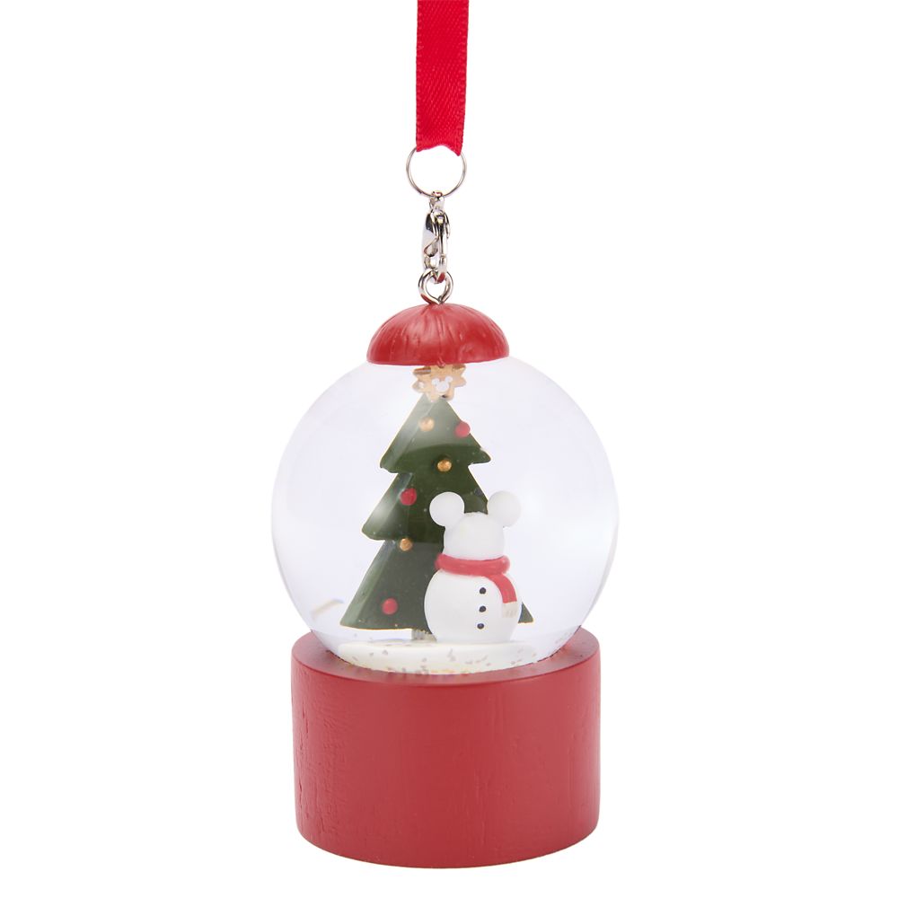 Mickey Mouse Holiday Snowglobe Ornament
