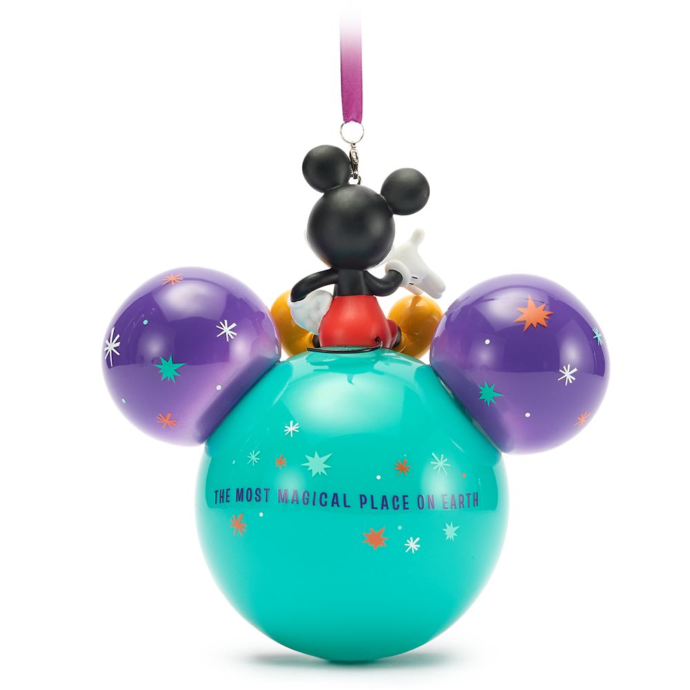 Mickey Mouse Icon Glass Ball Ornament &ndash;&nbsp;Walt Disney World 2026