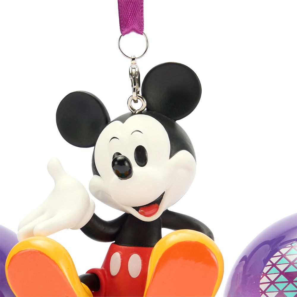 Mickey Mouse Icon Glass Ball Ornament &ndash;&nbsp;Walt Disney World 2026