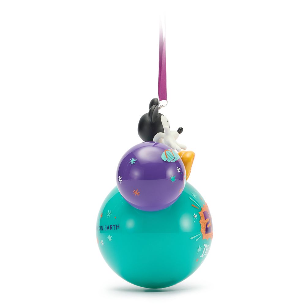 Mickey Mouse Icon Glass Ball Ornament &ndash;&nbsp;Disneyland 2026