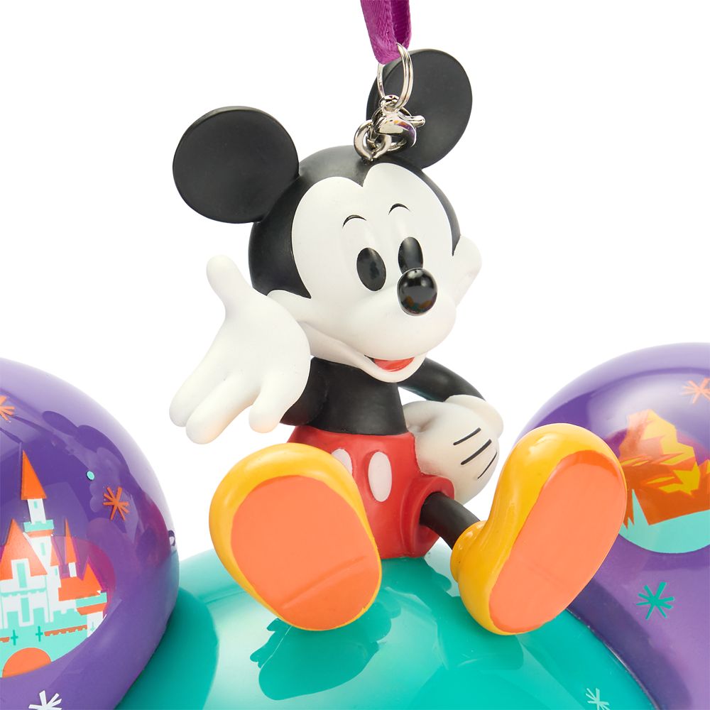 Mickey Mouse Icon Glass Ball Ornament &ndash;&nbsp;Disneyland 2026