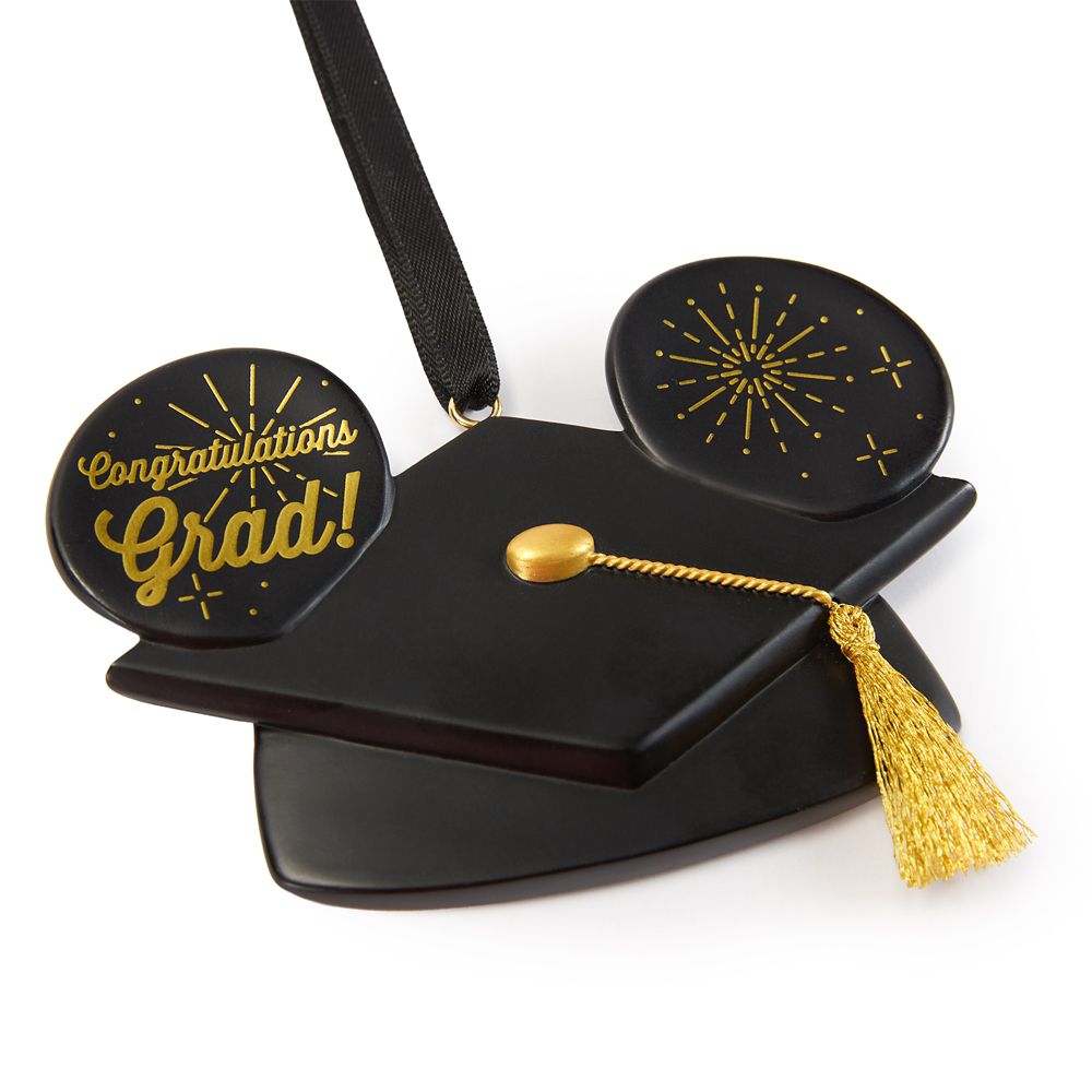 Mickey Mouse Ear Hat Graduation Cap Ornament