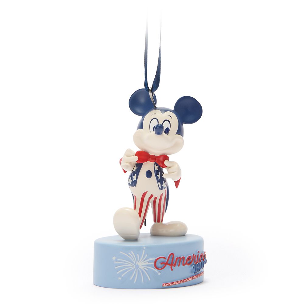 Mickey Mouse Americana Light-Up Figural Ornament