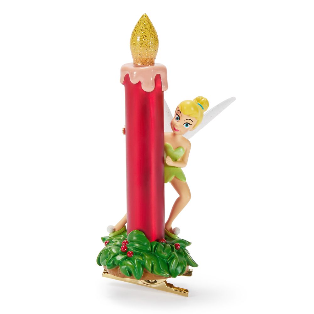 Tinker Bell with Candle Clip-On Figural Ornament &ndash; Peter Pan