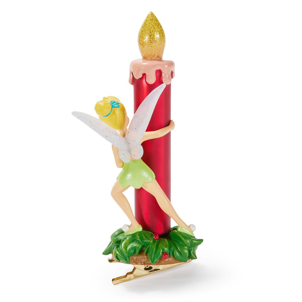 Tinker Bell with Candle Clip-On Figural Ornament &ndash; Peter Pan