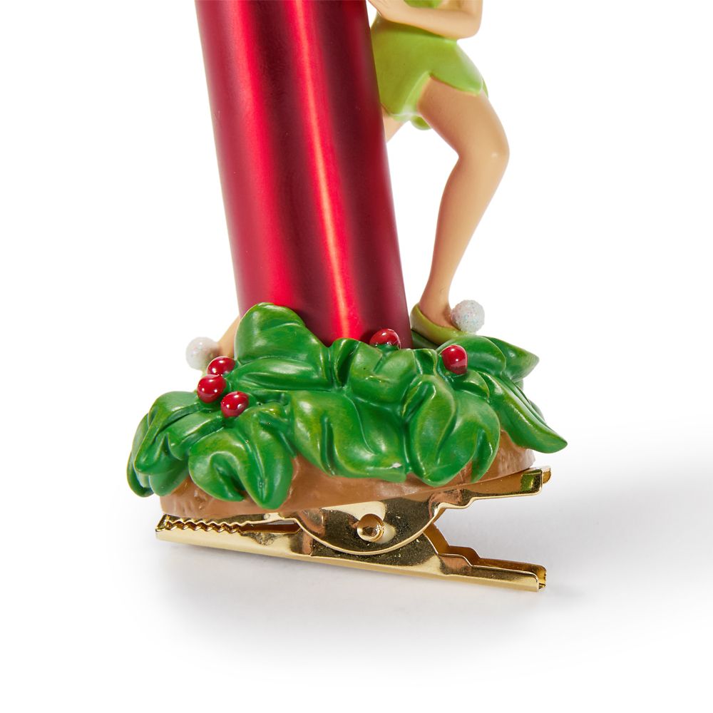 Tinker Bell with Candle Clip-On Figural Ornament &ndash; Peter Pan