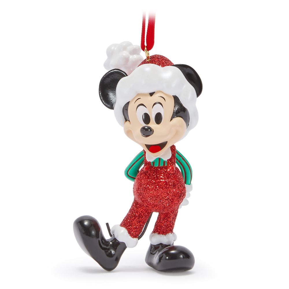 Santa Mickey Mouse Ornament